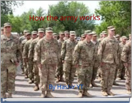 Front cover of 'How the army works' 