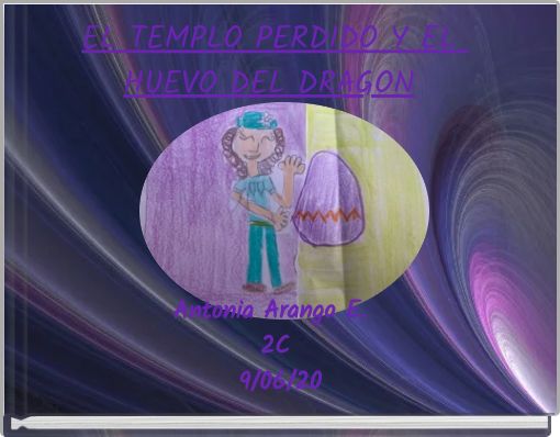 Front cover of 'EL TEMPLO PERDIDO Y EL HUEVO DEL DRAGON' 