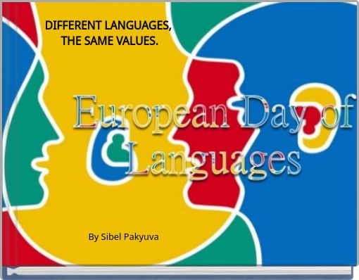 Book Cover for: DIFFERENT LANGUAGES, THE SAME VALUES.