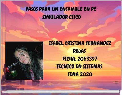 PASOS PARA UN ENSAMBLE EN PC SIMULADOR CISCO