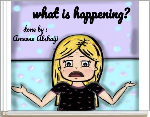 Front cover of 'what is happening?' 