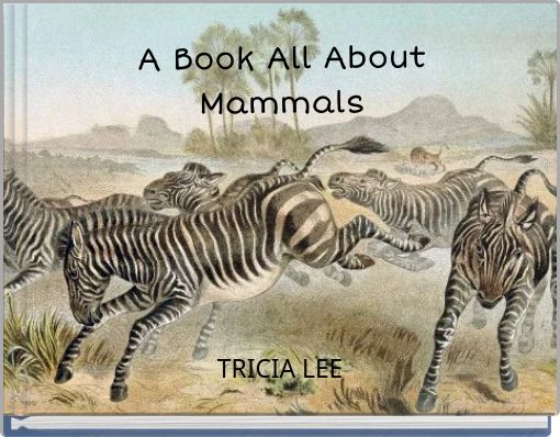 A Book All About Mammals