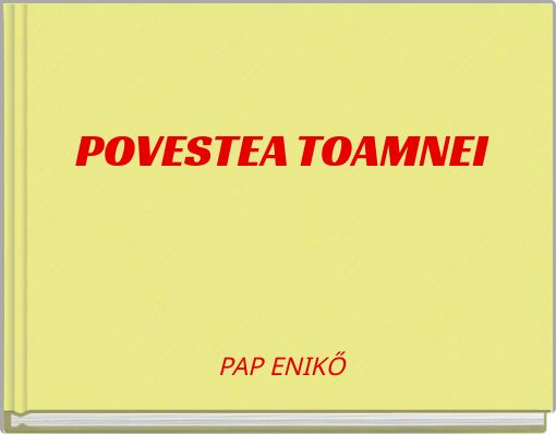 POVESTEA TOAMNEI