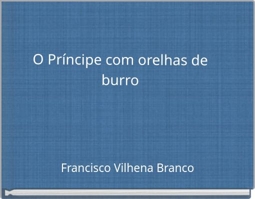 O Príncipe com orelhas de burro