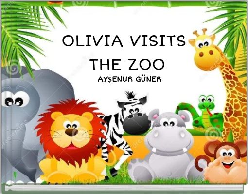 Front cover of 'OLIVIA VISITS THE ZOO' 