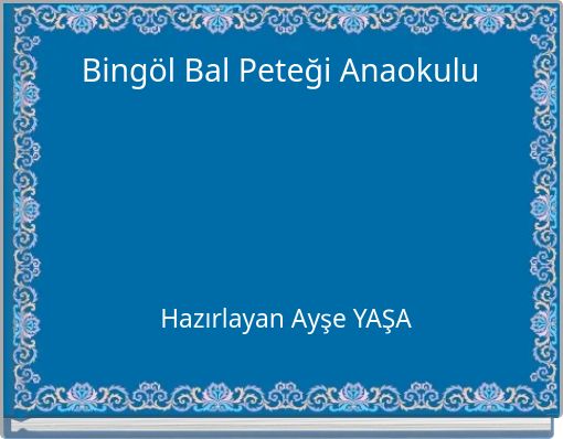 Bingöl Bal Peteği Anaokulu