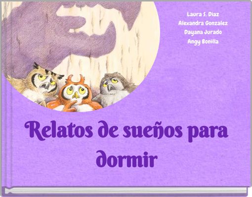 Front cover of 'Relatos de sueños para dormir' 