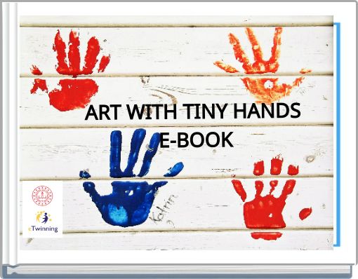 Book Cover for: ART WITH TINY HANDS    E-BOOK