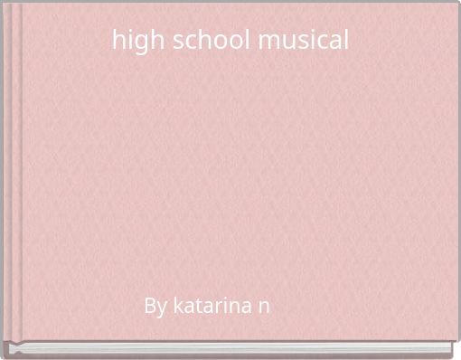 Front cover of 'high school musical' 