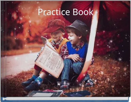 Front cover of 'Practice Book' 