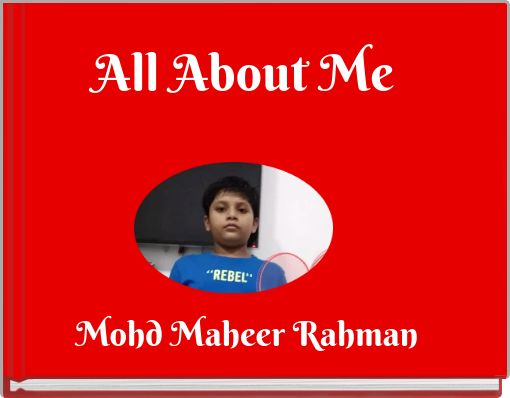 Front cover of 'All About Me' 