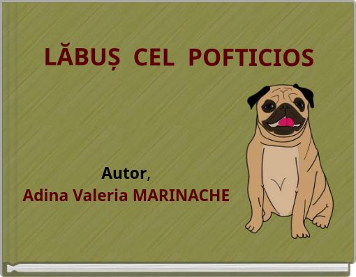 Front cover of 'LĂBUȘ CEL POFTICIOS' 