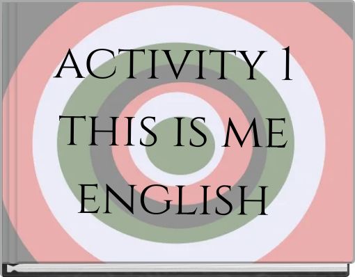 Front cover of 'activity 1this is meenglish' 