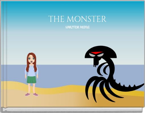 Book Cover for: THE MONSTER WRITER HANA