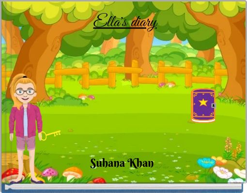 Front cover of 'Ella's diary' 