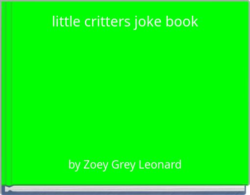 little critters joke book