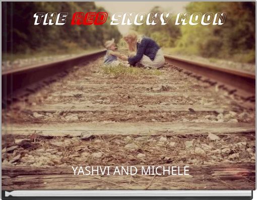 Front cover of 'the red snowy moon' 