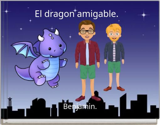 Front cover of 'El dragon amigable.' 