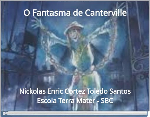 Front cover of 'O Fantasma de Canterville' 