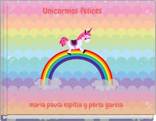 Book Cover for: Unicornios felices