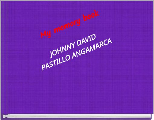 Front cover of 'My memory book' 