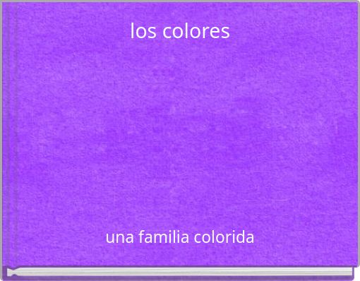 Book Cover for: los colores