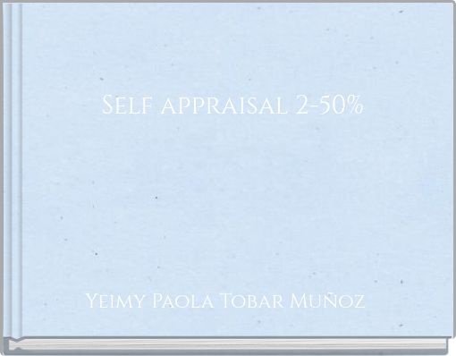 Self appraisal 2-50%