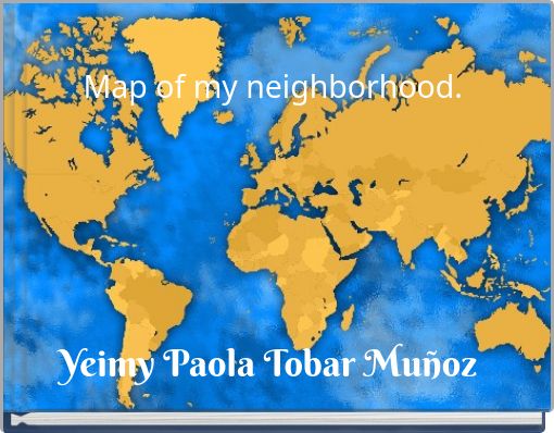 Map of my neighborhood.