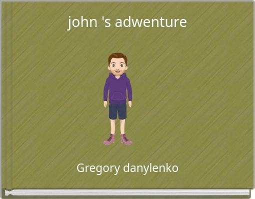 Front cover of 'john 's adwenture' 