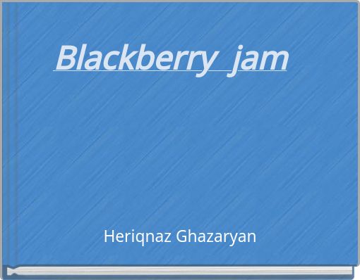 Blackberry jam