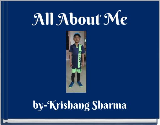 Front cover of 'All About Me' 