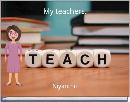 Front cover of 'My teachers.' 