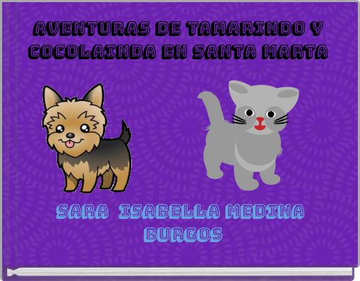 Front cover of 'aventuras de tamarindo y cocolainda en santa marta' 