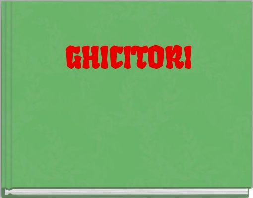 Front cover of 'GHICITORI' 