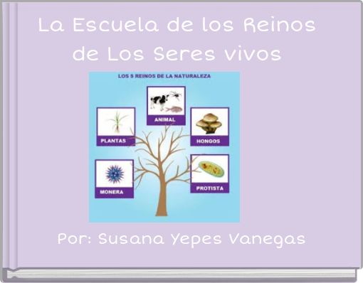 Front cover of 'La Escuela de los Reinos de Los Seres vivos' 