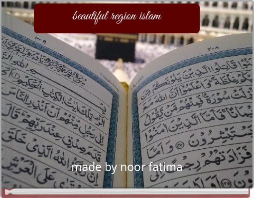 Book Cover for: beautiful region islam