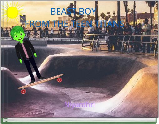 Front cover of 'BEAST BOY FROM THE TEEN TITANS' 