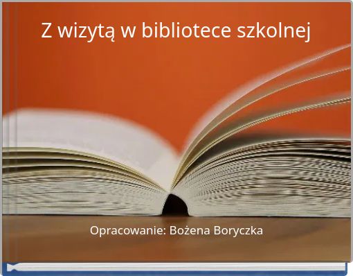 Z wizytą w bibliotece szkolnej