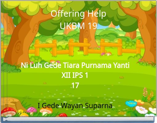 Offering Help UKBM 19