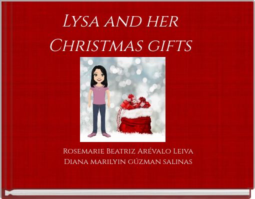 Front cover of 'Lysa and her Christmas gifts' 