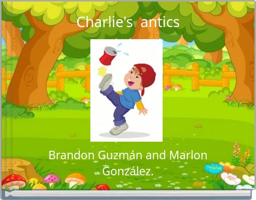 Front cover of 'Charlie's antics' 