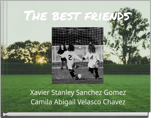 Front cover of 'The best friends' 