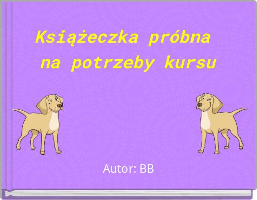 Książeczka próbna na potrzeby kursu