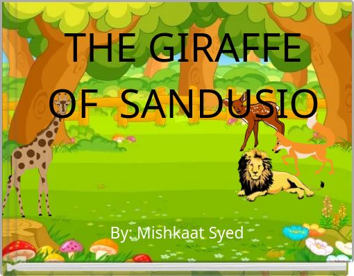 Front cover of 'THE GIRAFFE OF SANDUSIO' 