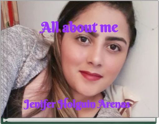 Front cover of 'All about me' 