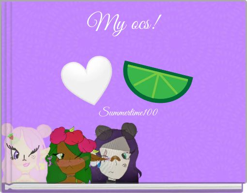 Front cover of 'My ocs!' 