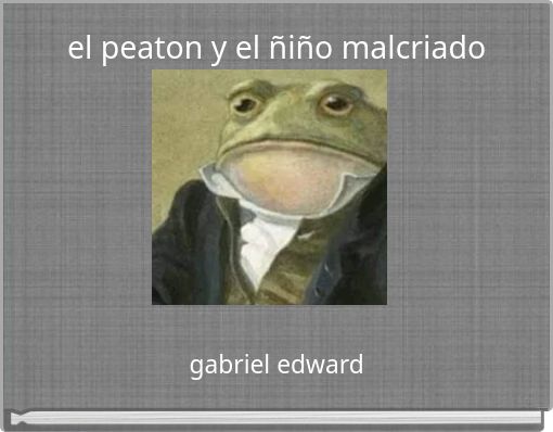 el peaton y el ñiño malcriado