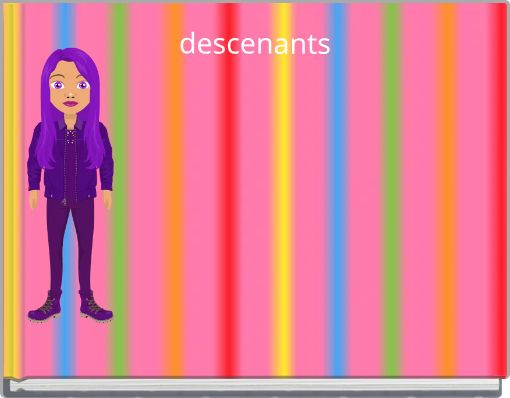 Front cover of 'descenants' 