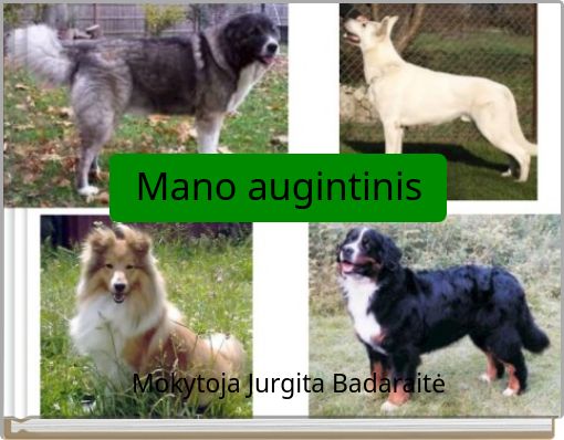 Front cover of 'Mano augintinis' 