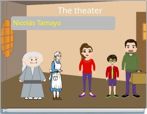 Front cover of 'The theater' 